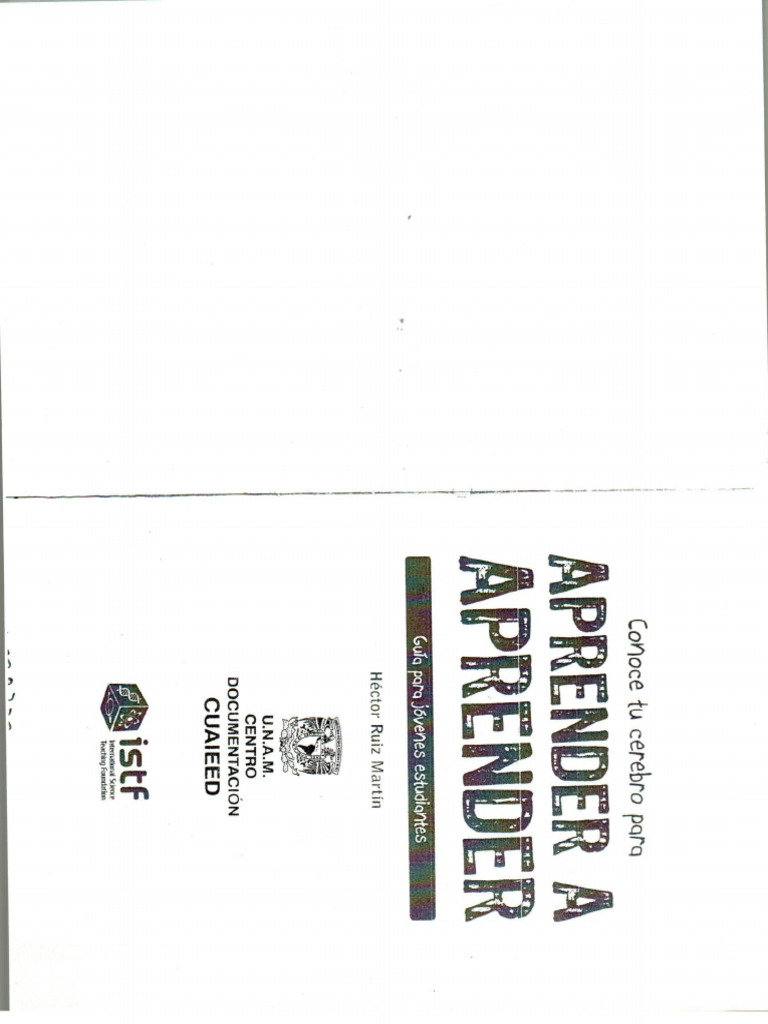 Libro Aprender A Aprender Pdf