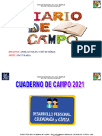 Cuaderno de Campo DPCC - Mes de Mayo