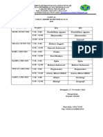 Jadwal Uas I