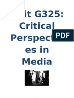Unit G325- Section a (Practical Reflection) Student Guide