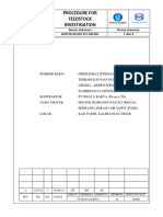 BGPSTB-PR-PFI-001 Procedure For Feedstock Investigation