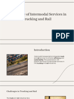 The Future of Intermodal Services in Trucking and Rail The Future of Intermodal Services in Trucking and Rail