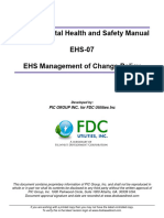 EHS-07-FDC Management of Change Policy Rev 0