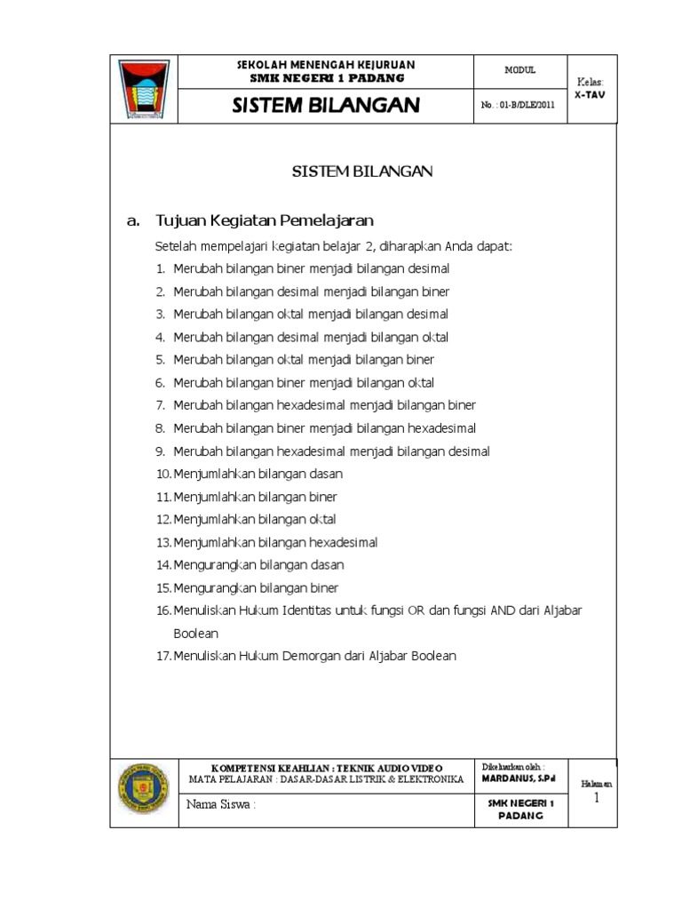 Belajar Bilangan Biner Pdf Reader