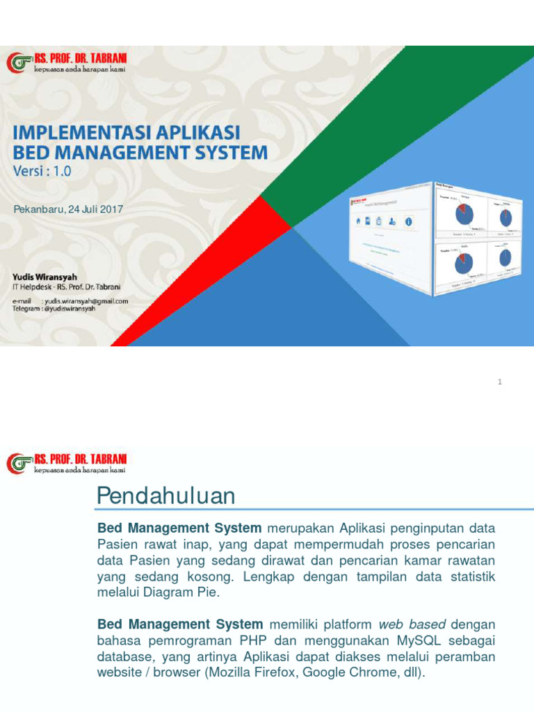 Sistem Manajemen Tempat Tidur Rumah Sakit | PDF