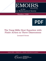 The Yang-Mills Heat Equation With Finite Action in Three Dimensions