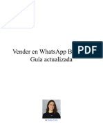 Vender en Whasapp Business. Guia Actualizada