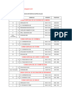 Cursos Materias Especiales - Revista