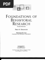 Download Kerlinger Foundations - Reliability by Iulian Vasilisca SN69416213 doc pdf