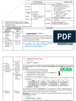 Fiche 3, Mouvement