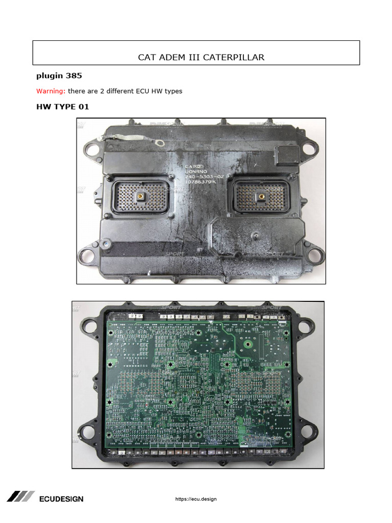 Cat Adem III Caterpillar | PDF