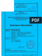 Contract Document Volume I Contract Agreement