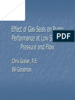 Effect of Gas Seals On Pump Performance