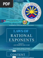 Laws of Rational Exponents