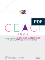 Convocatoria CEACI 2023