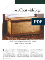ABlanket Chest With Legs