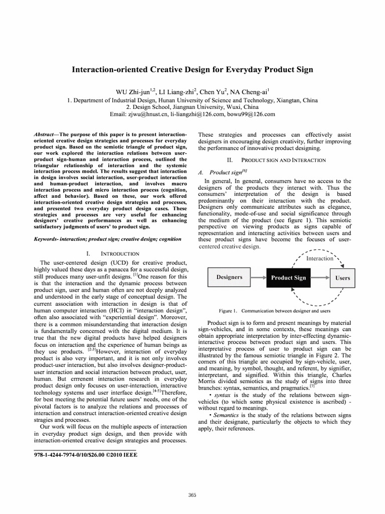 Interaction-Oriented Design Strategies | PDF | Human–Computer ...