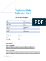 E9.3 Displaying Data 2B Topic Booklet 1 - 1