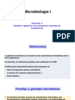 (Diapositivas de Clase) 1°PARCIALMicrobiologia I-Charla 5-Genetics (2911)