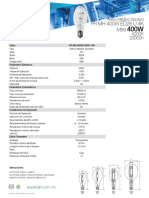 Ficha PR MH 400W ED28 U 4K