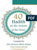 40 Hadith On The Actions of The Heart