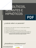 Ansiolíticos, Sedantes e Hipnóticos