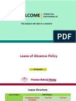 Leave of Absence Policy - PSD - July 2022