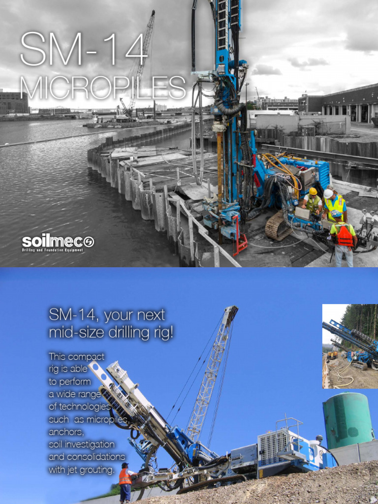 SM-14 Mid-Size Drilling Rig Overview | PDF