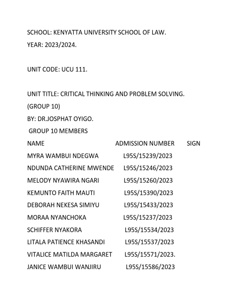 Critical Thinking Pdf Critical Thinking Thought