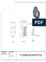 12 - External Hex Head NPT Plug