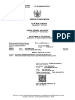 Republik Indonesia: Personel Registration Number