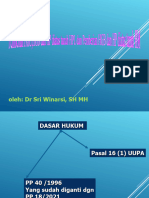 Agr-PP Pemberian HGU, HGB Dan HP Diatas Tanah HPL Dan Pemberian HGB Dan HP Diatas Tanah Hak Milik IBU SRI