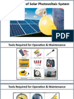 Solar Panel Content PPT Maintain Solar Photovoltaic System V1