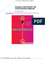 Marketing Research Asia Pacific 4th Edition Zikmund Solutions Manual