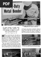 Compact Metal Bender Manual.pdf | Rolling (Metalworking) | Pipe (Fluid