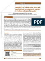 Evaluation of Erythropoietin Level in Vitreous And.9