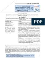 Pattern of Liver Dysfunction Among Antenatal Women Attending Opd of A Tertiary Care Center