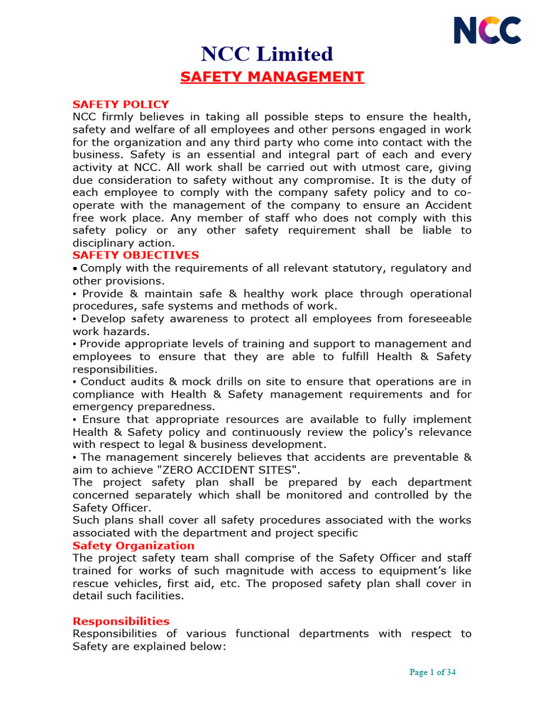 Safety-Manual Annexure10 | PDF | Fires | Safety