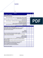 Checklist - Test Case Review