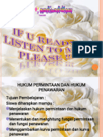 Hukum Permintaan