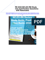 Nclex RN 2020 Nclex RN Study Guide Review and Practice Questions With Rationales