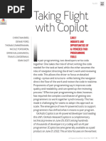 Taking Flight With Copilot: Early Insights and Opportunities of AI-powered Pair-Programming Tools