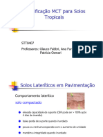 Aula 4 - Classificação MCT para Solos Tropicas