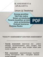 Risk Assessment & Aplikasinya