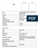 Tenant Verification Portal Srinagar Police: Landlord Details