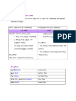 Comparative Adjectives