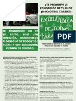 ¿Te Preocupa La Educación de Tu Hijo? ¡A Nosotros También!