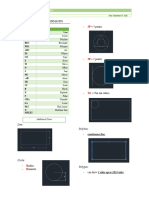 Autocad Basic Commands