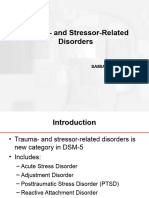 Trauma Stress Related Disorders