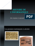 Histoire Informatique